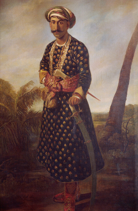 A Portrait of Tipu Sultan