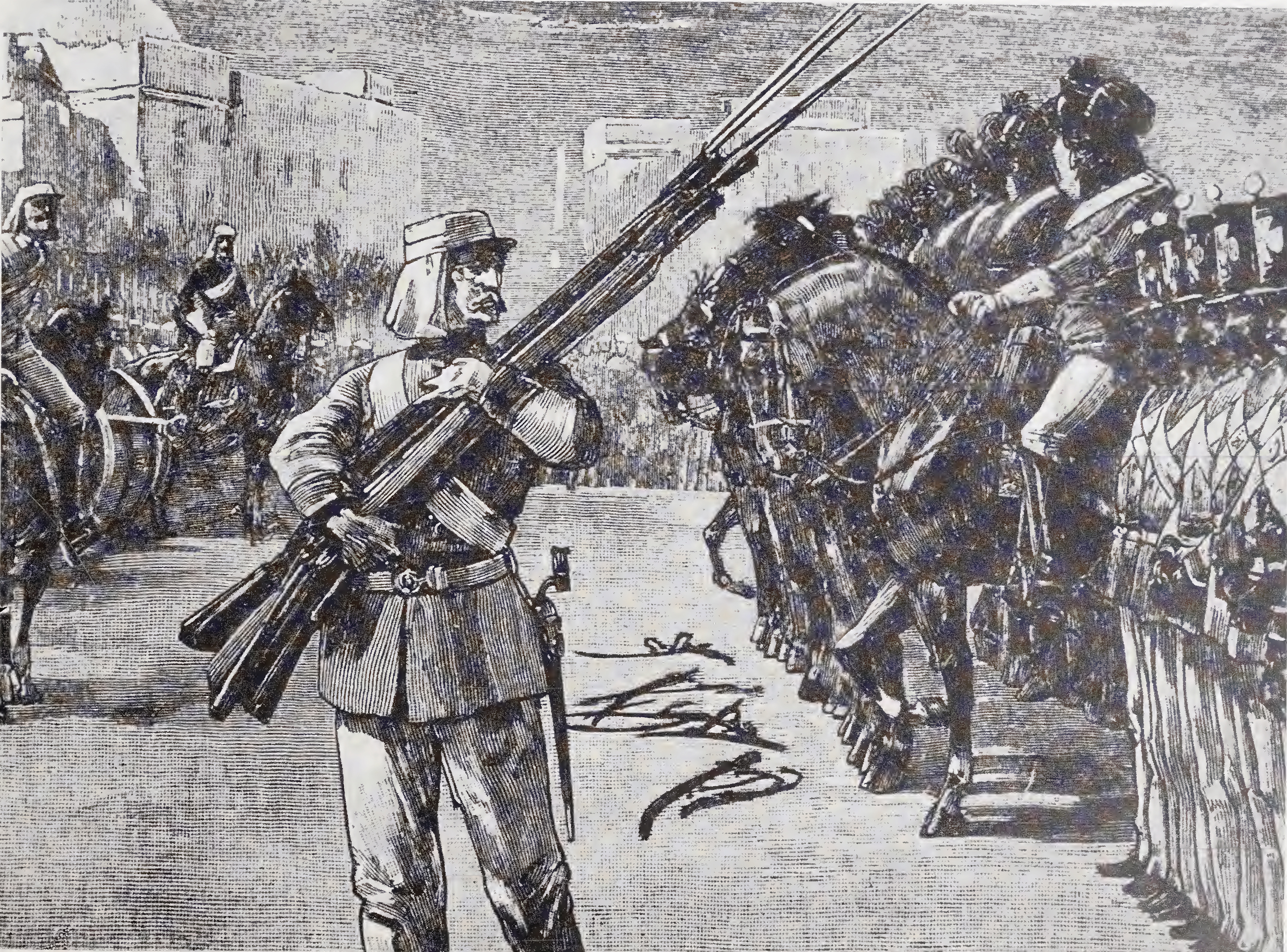 The Revolt at Meerut