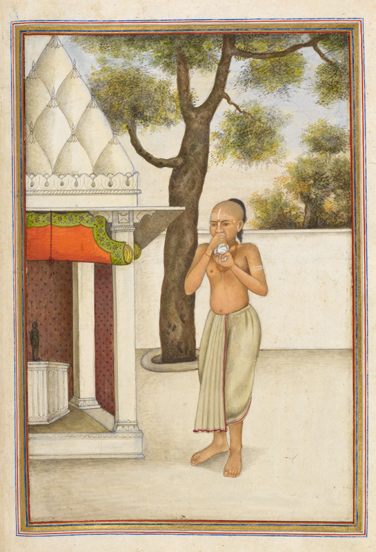 Exquisite illustrations of life in India about 200 years ago