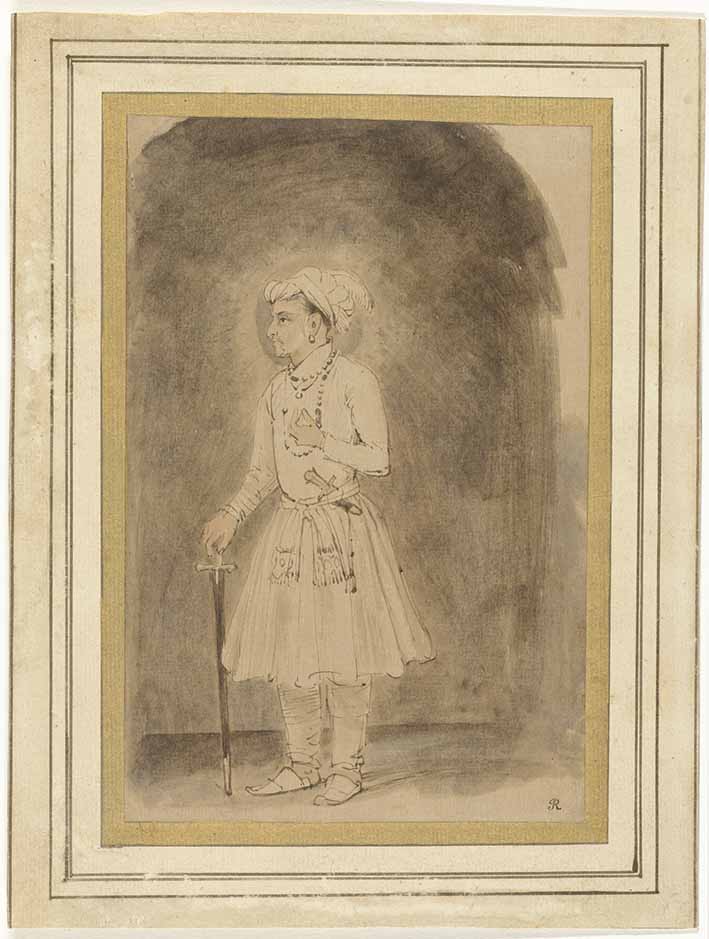 The Great Mughal Jahangir, Rembrandt Harmensz. van Rijn, 1656