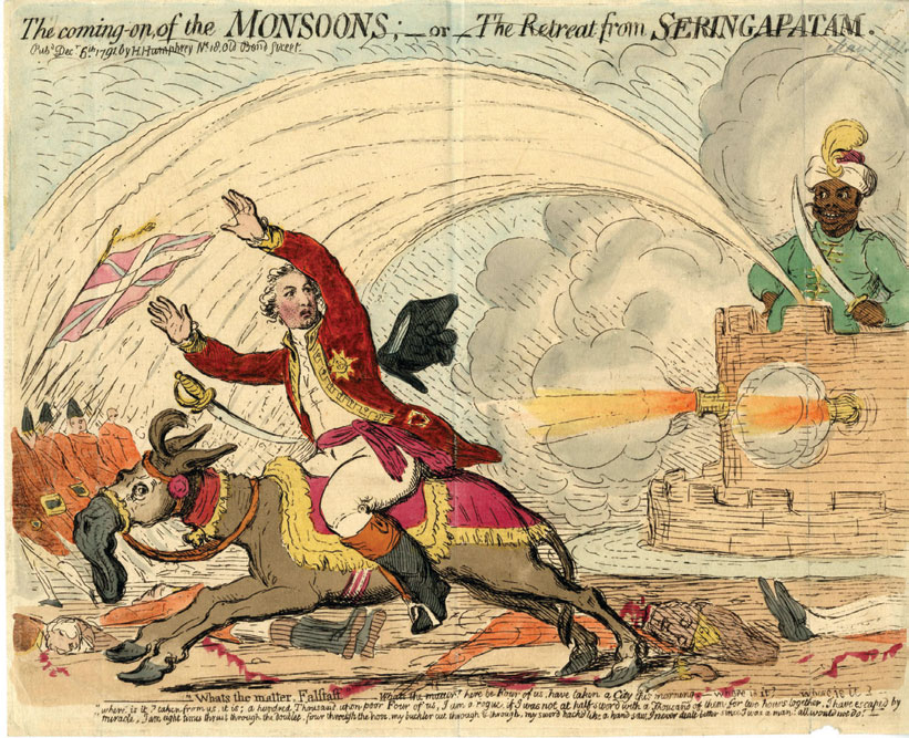 The coming-on of the monsoons - or - the retreat from Seringapatam - 6 December 1791