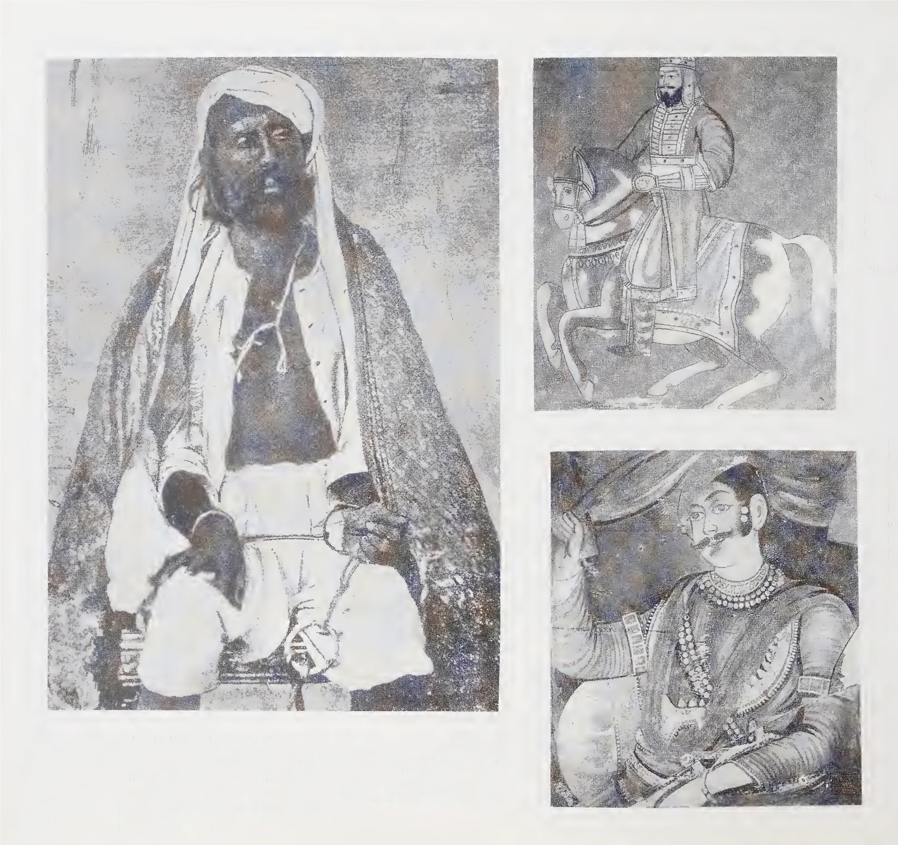 Jwala Prasad, Azim-ullah Khan & Tika Singh