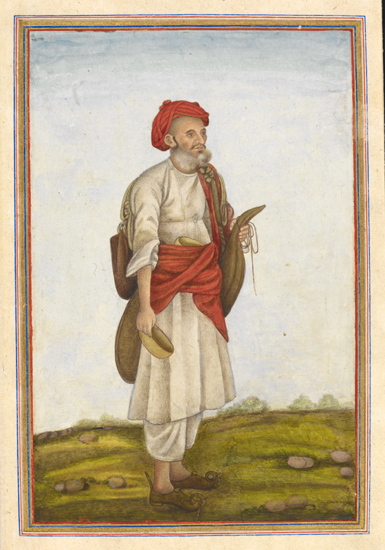 A water-seller. Saqqa, a Muslim caste of water-carriers.