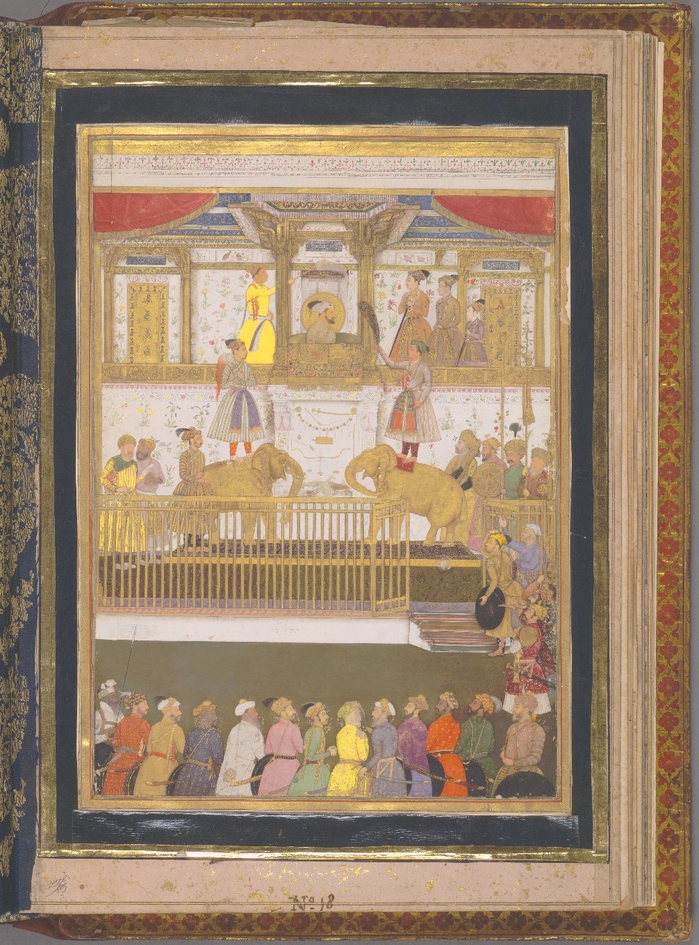 Shah Jahan and his court - 18th century