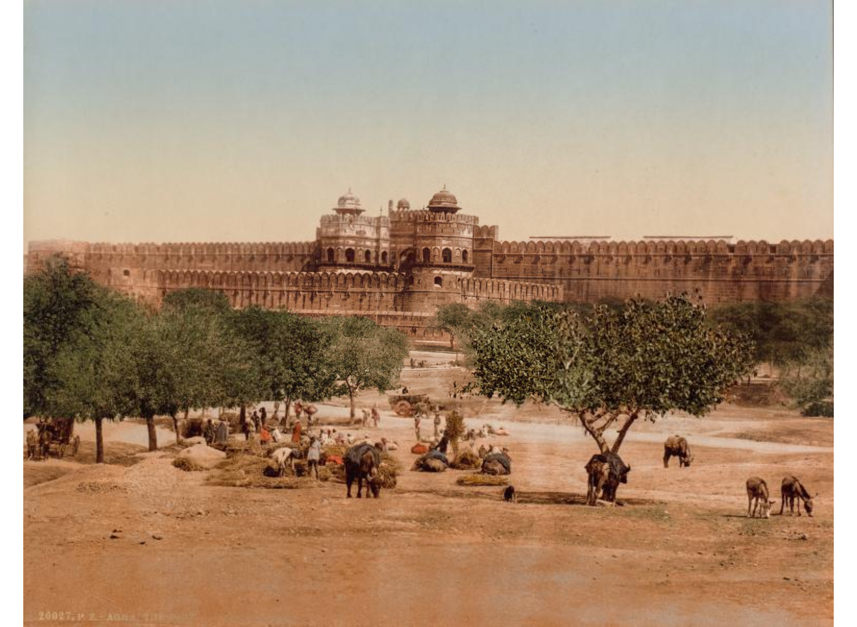 Agra. The Fort