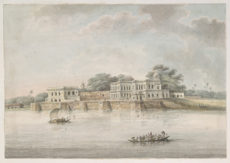 The 18th century Mughal palace at Ghazipur