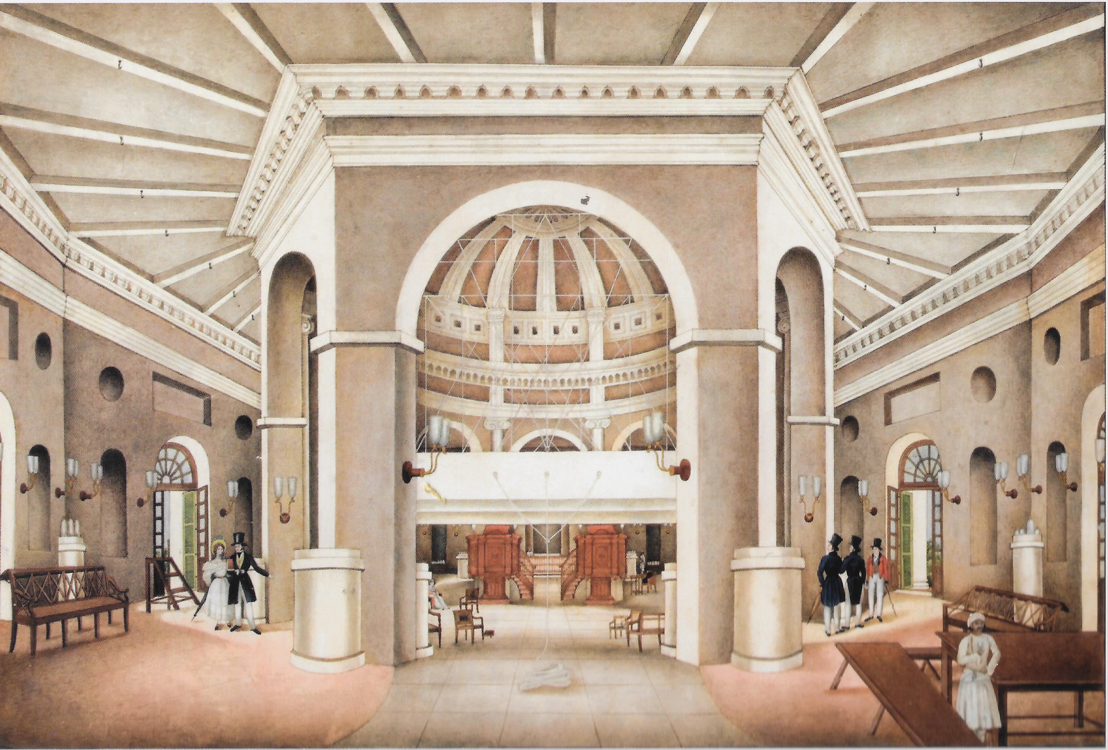 The interior of st james's church