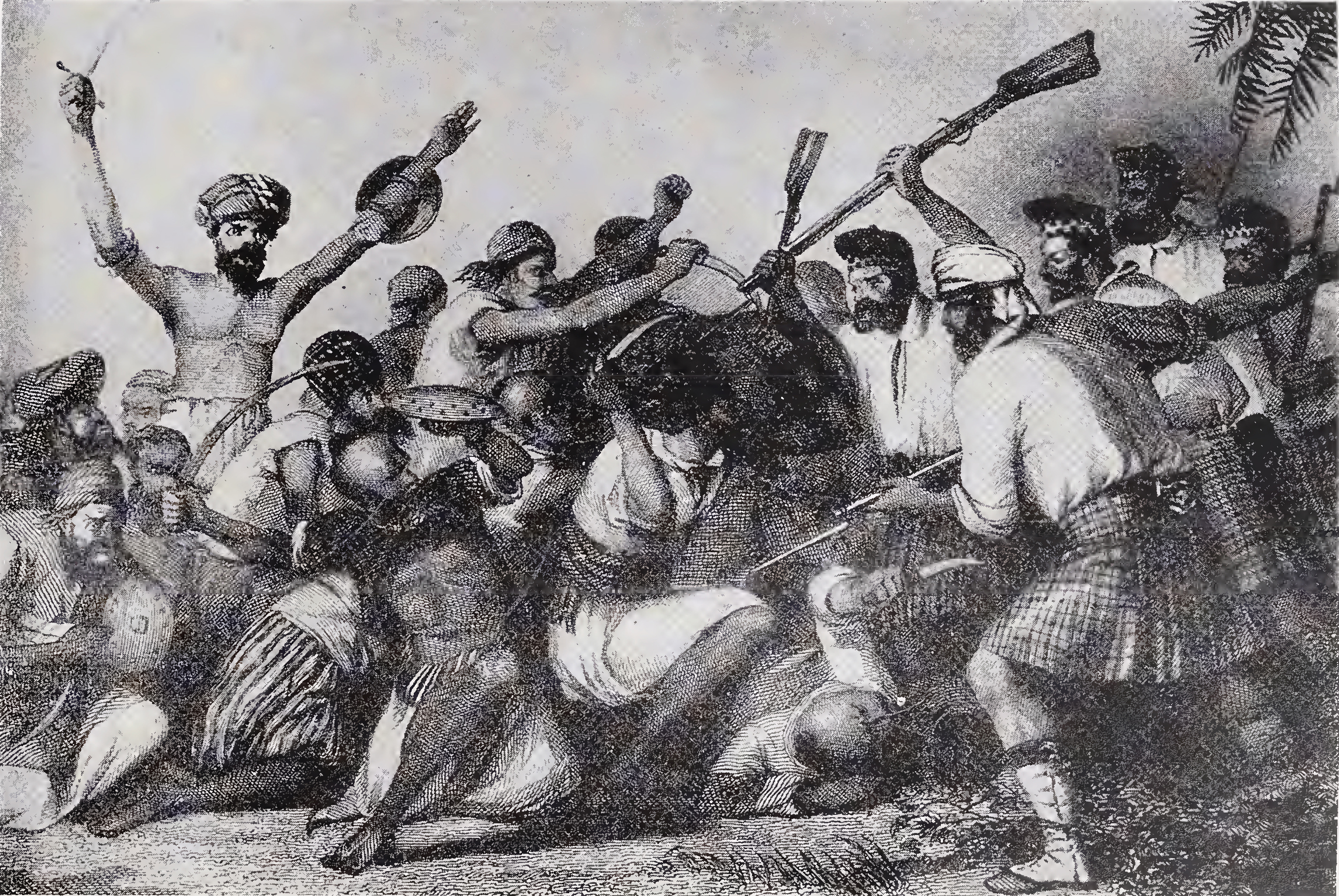 Conflict with the Ghazis before Bareilly