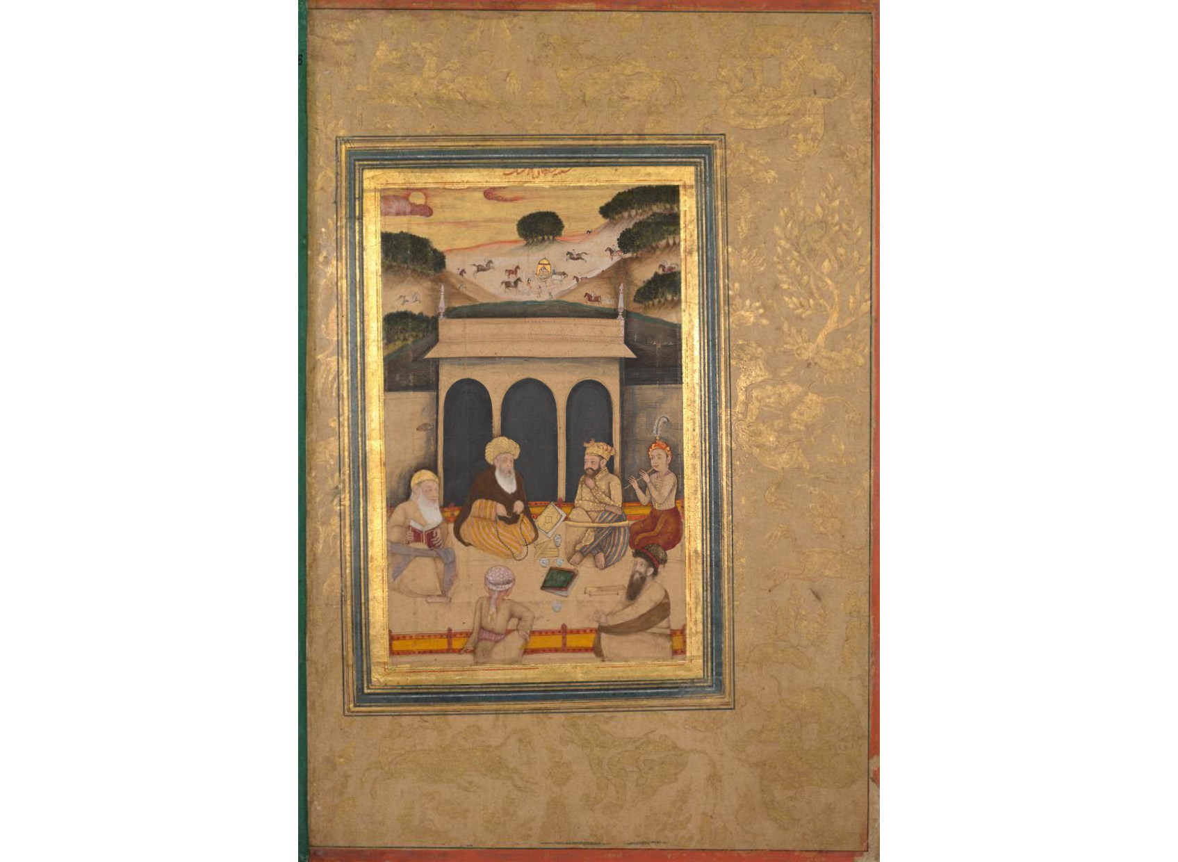 Nobleman Visiting Saint at his Shrine