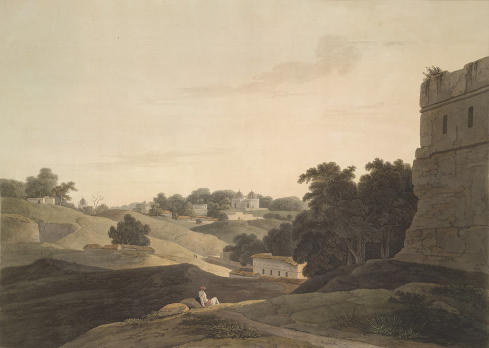 Kannauj on the River Ganges -1804