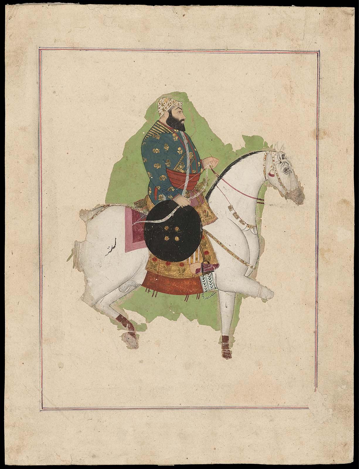 Equestrain Portrait of a Nobleman