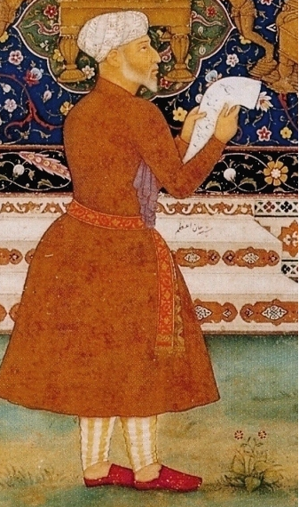 Mirza Aziz Koka Khan Azam in old age