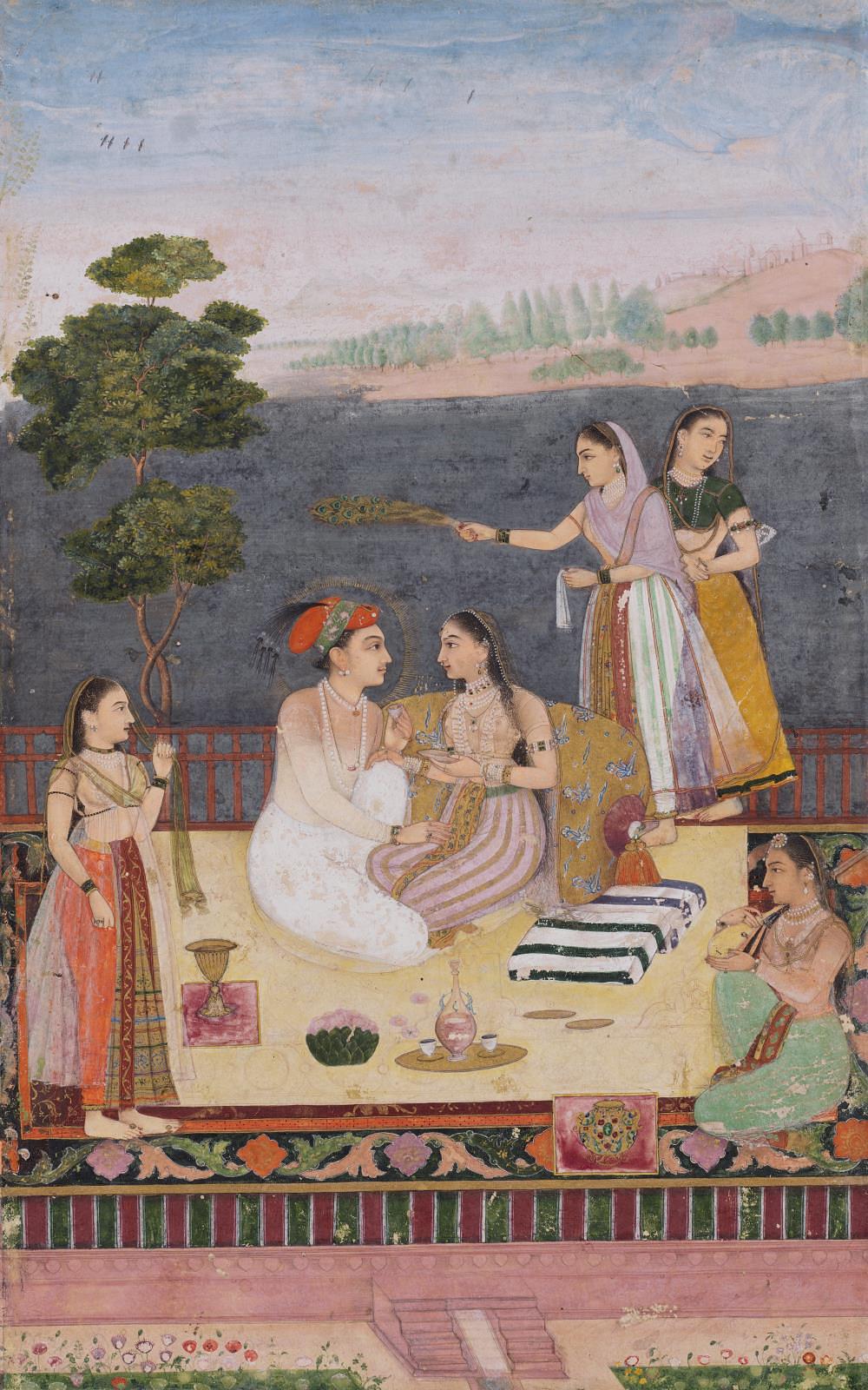 Dara Shikoh with his consort