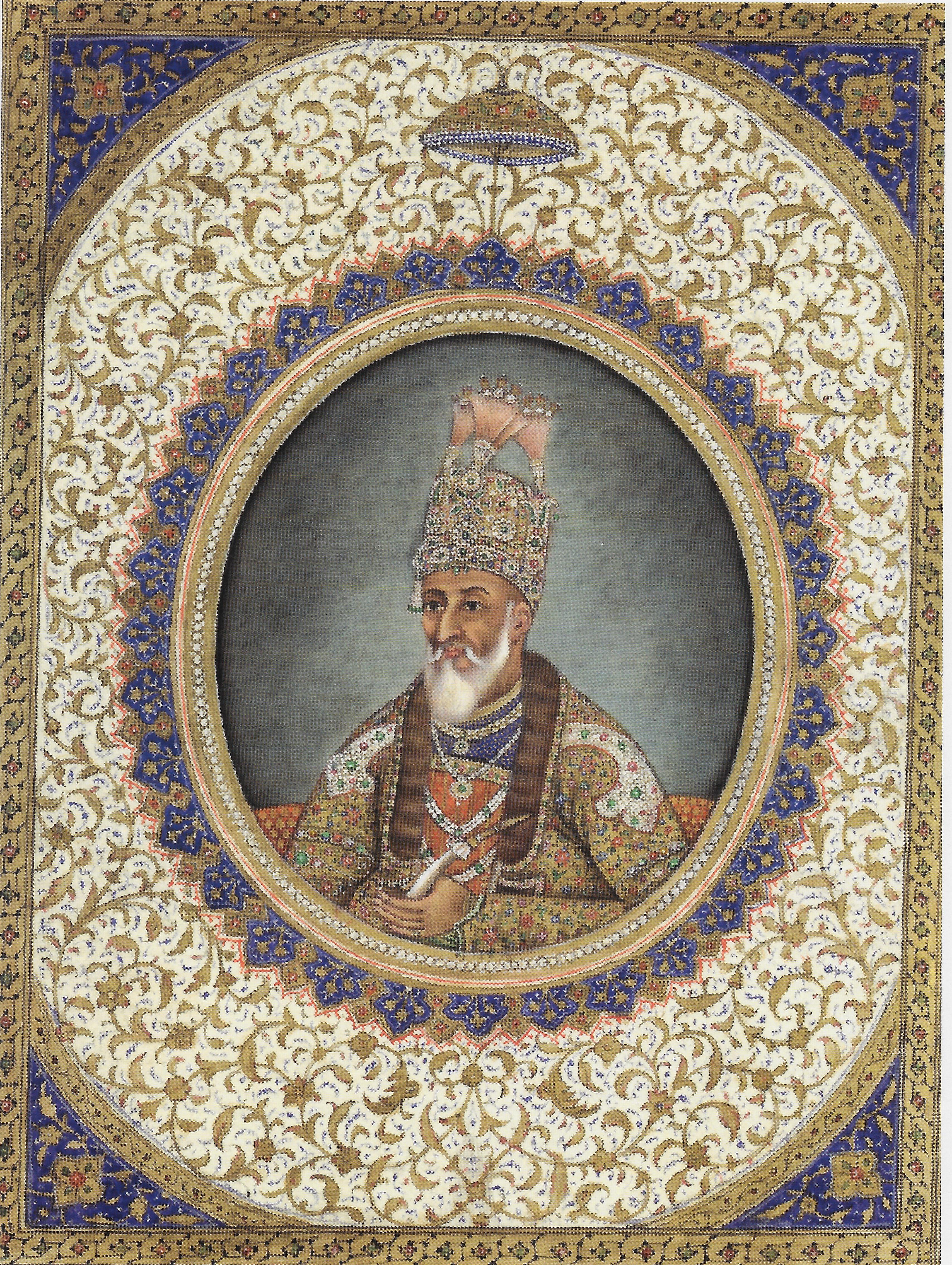 The Mughal Emperor Bahadur Shah Zafar (1837-58)