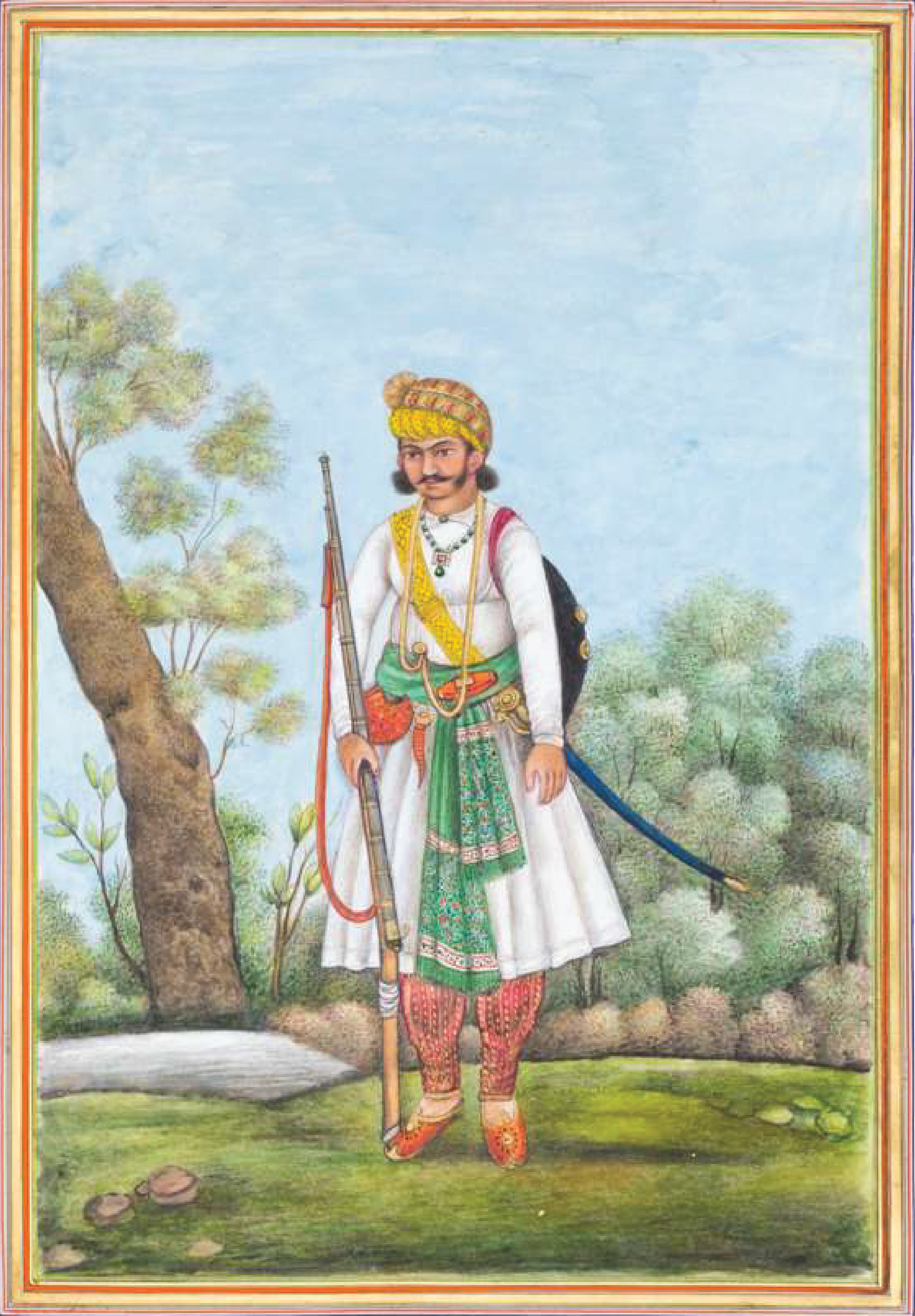 Rao Raja Lachman Singh Of Sikar