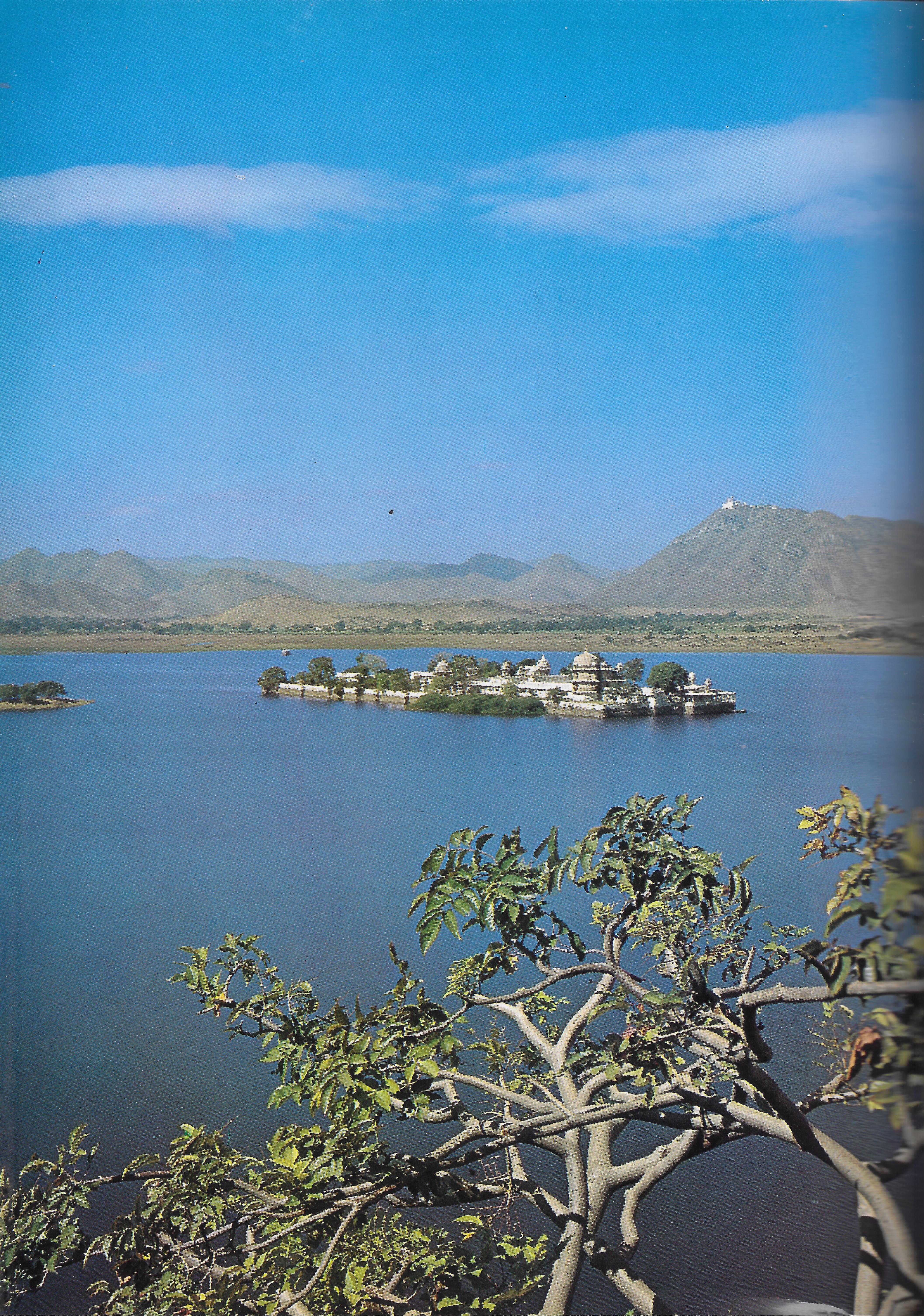The Jag Mandir - the island in the lake at Udaipur