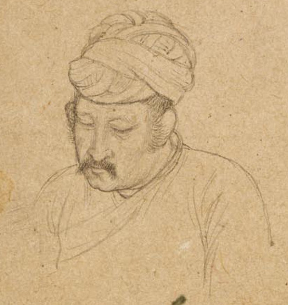 Study of Akbar's Head