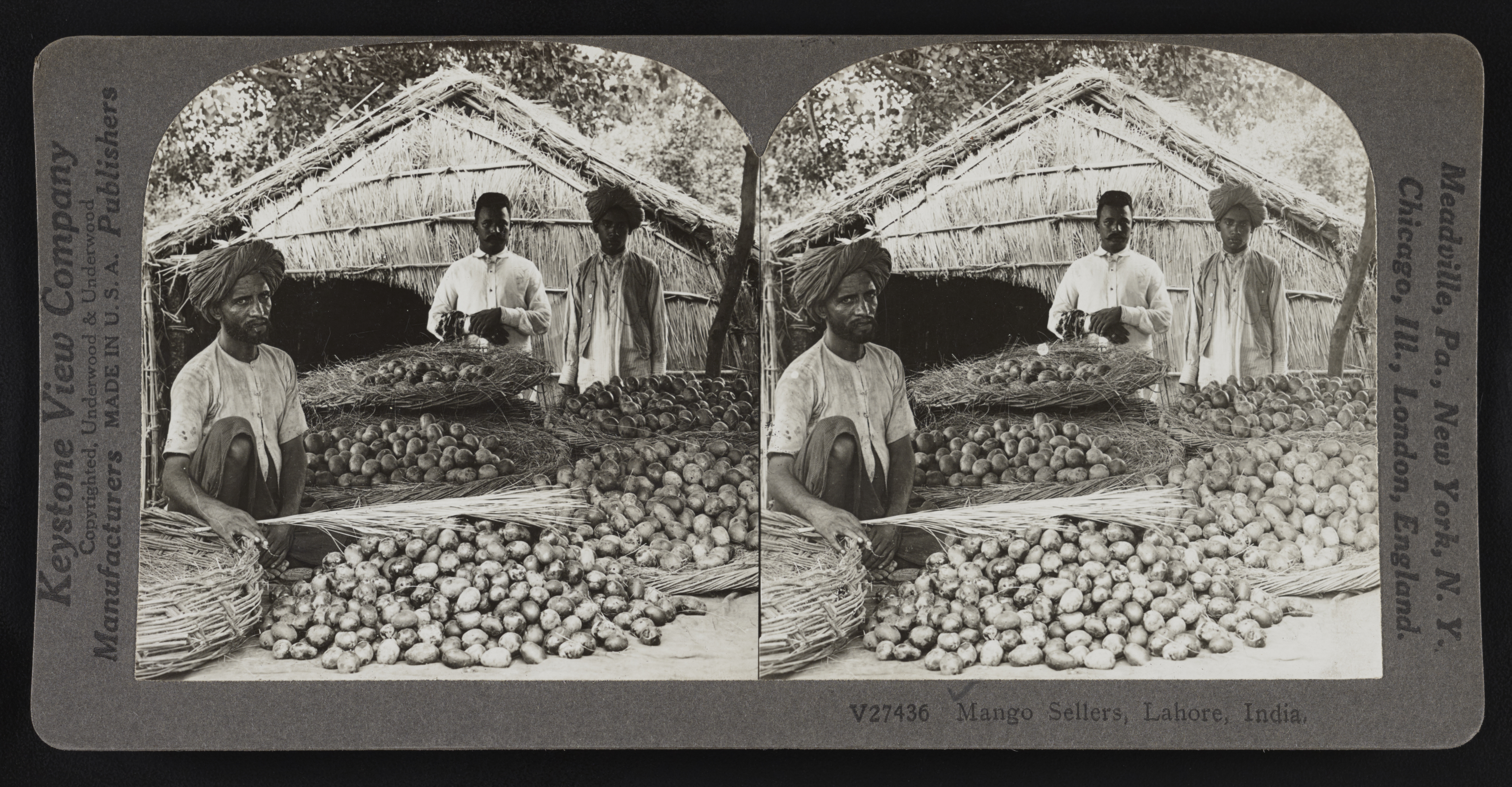 Mango sellers, Lahore, India