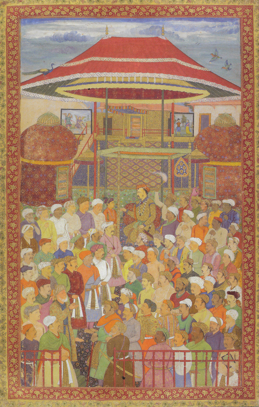 Jahangir celebrating nowruz at Ajmer