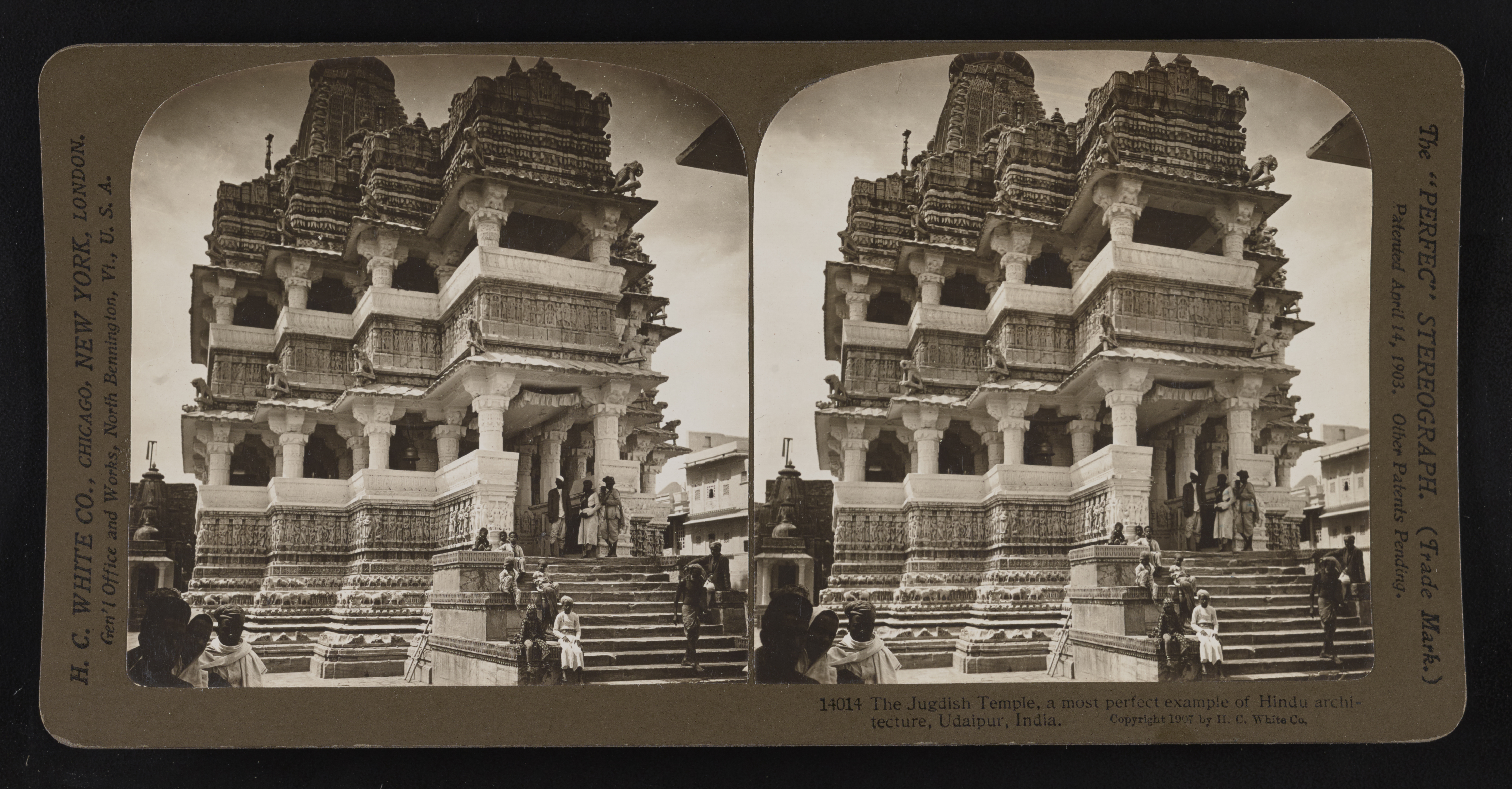 The Jugdish Temple, a most perfect example of Hindu architecture, Udaipur, India