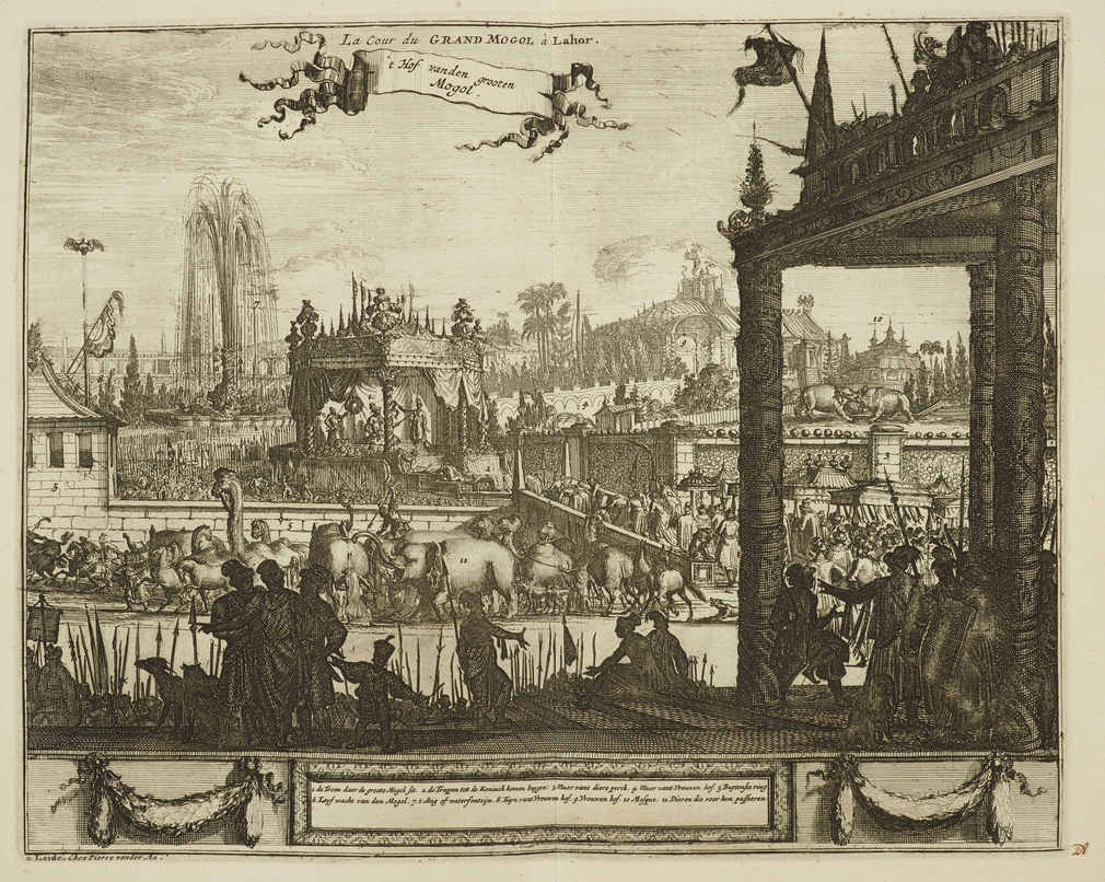 The Court of the Great Mughal at Lahore , 1729