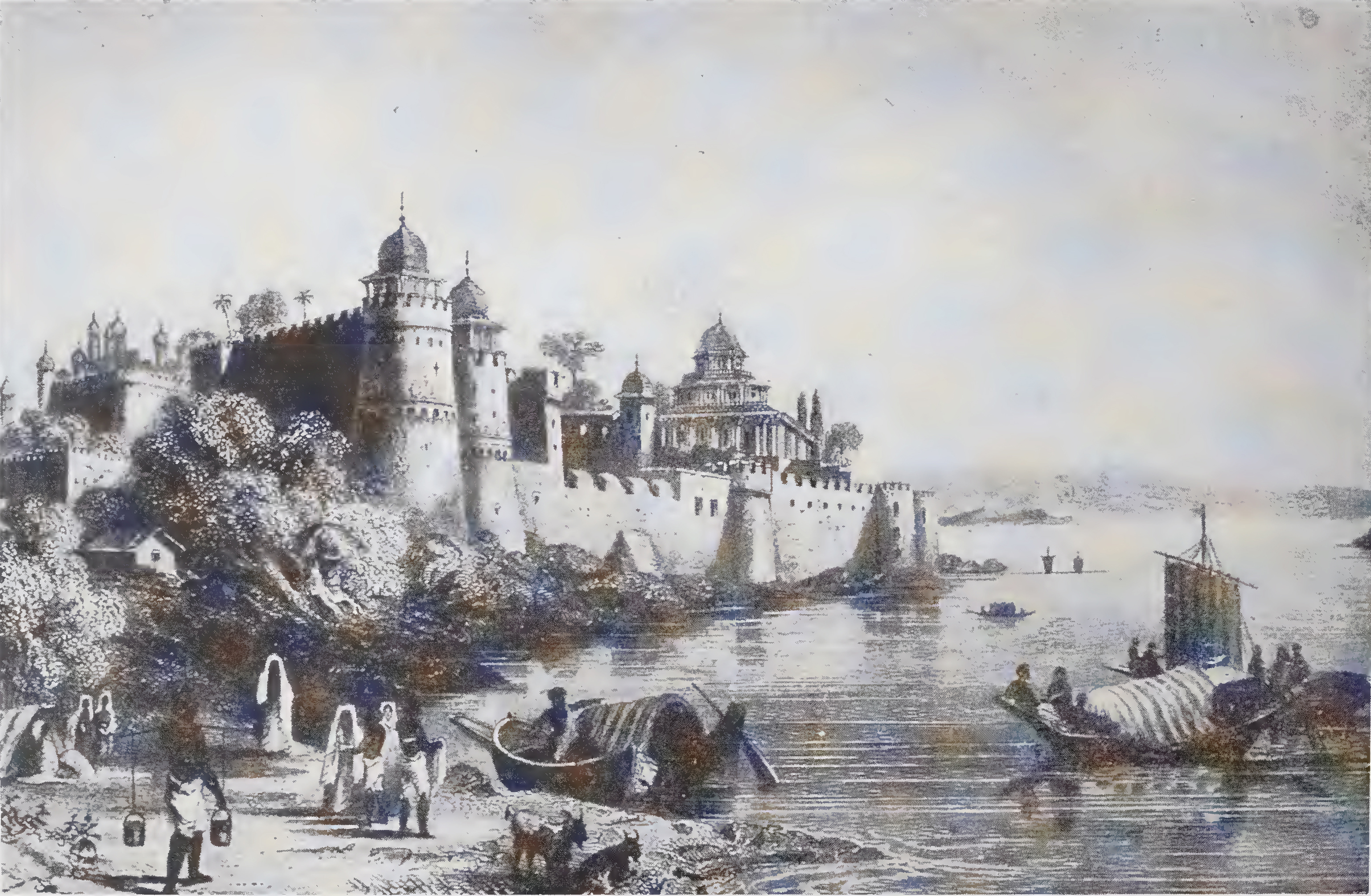View of the Fort of Allahabad