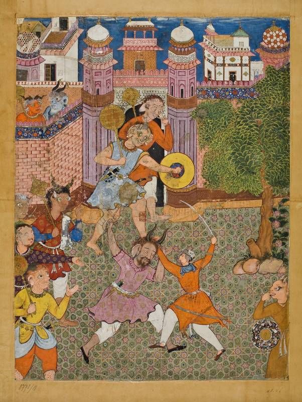 Hamza Kills the Leader of the Qaf, People who have Elephant Ears