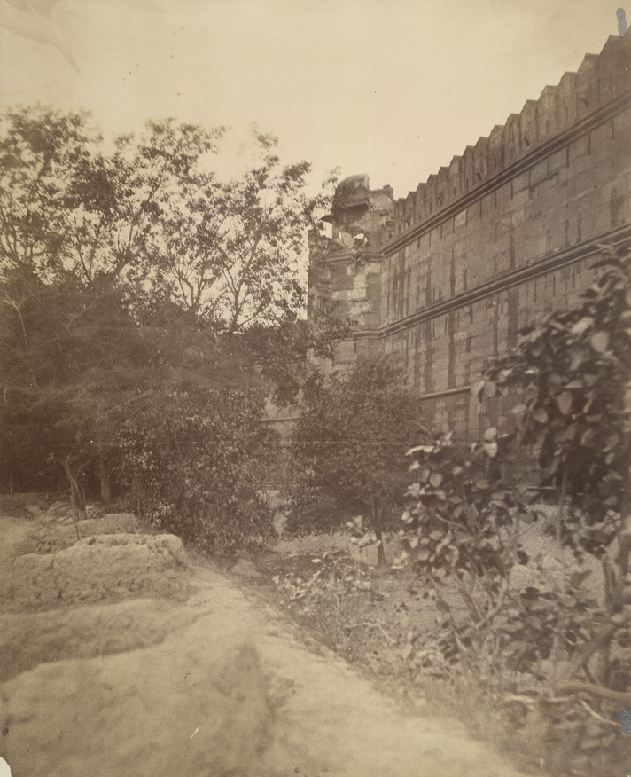 The Palace Wall, Delhi.