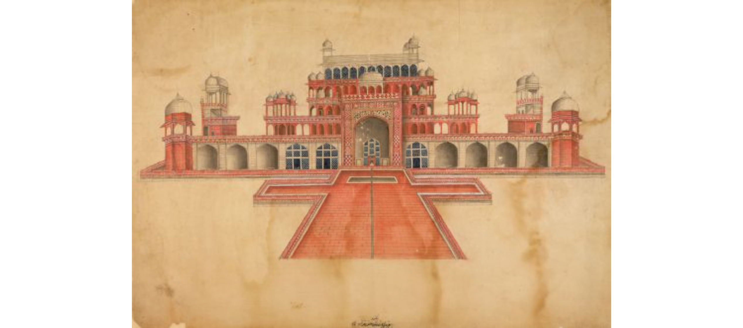 Mausoleum of Akbar, Sikandra.