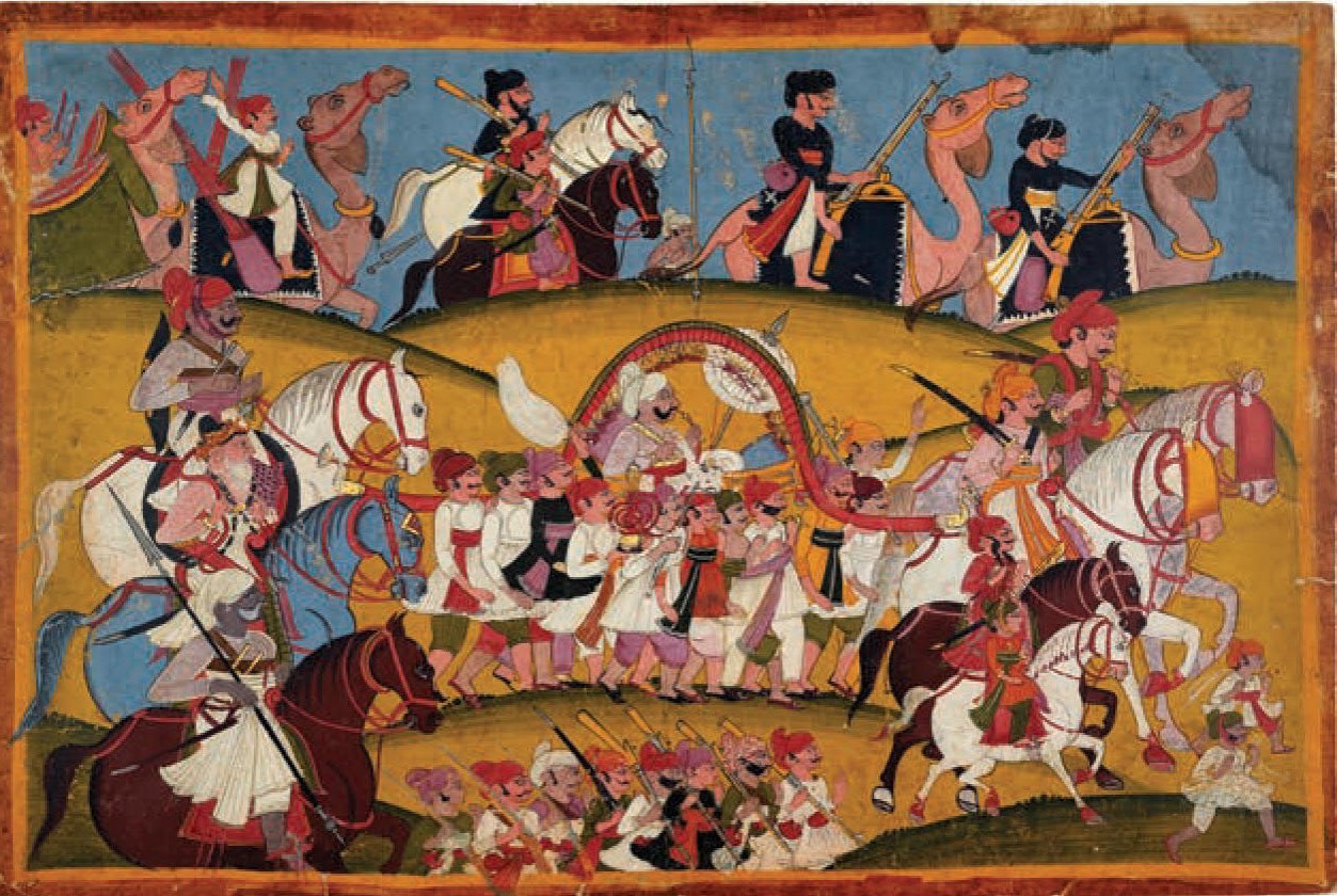 Rao Bahadur Singhji returning from mela