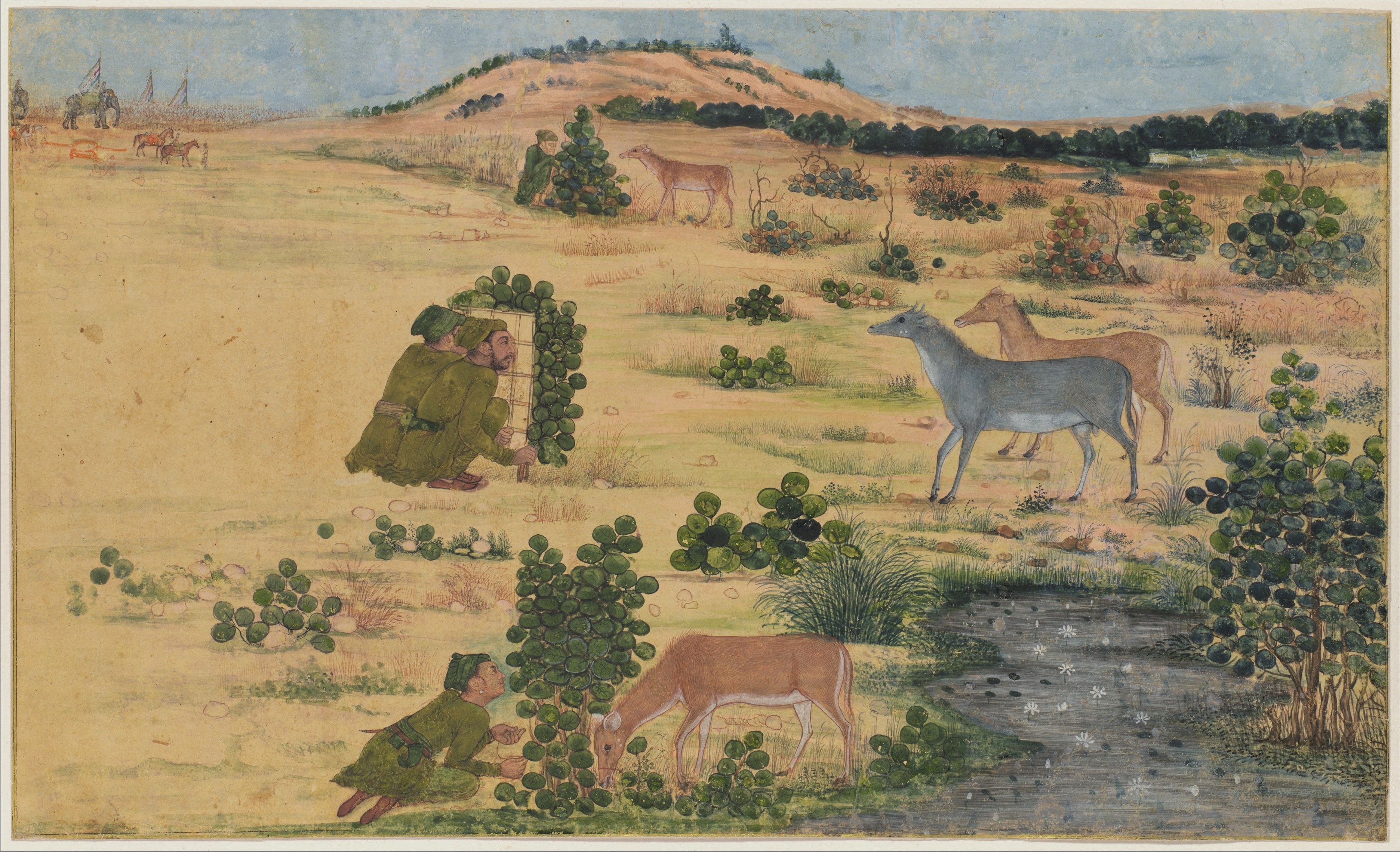 Preparations for a Hunt 1680