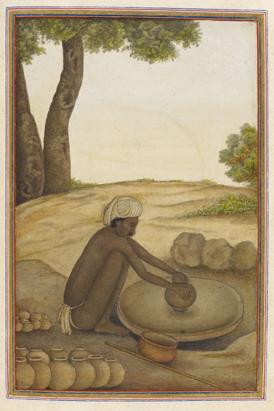 Potter (Kumhar). Kumhar, the potter caste of the Panjab.