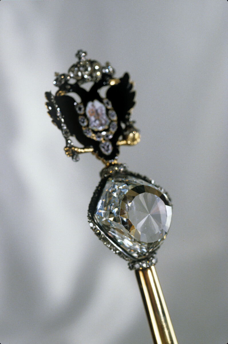 The Orlov Diamond in the Scepter of Imperial Russia