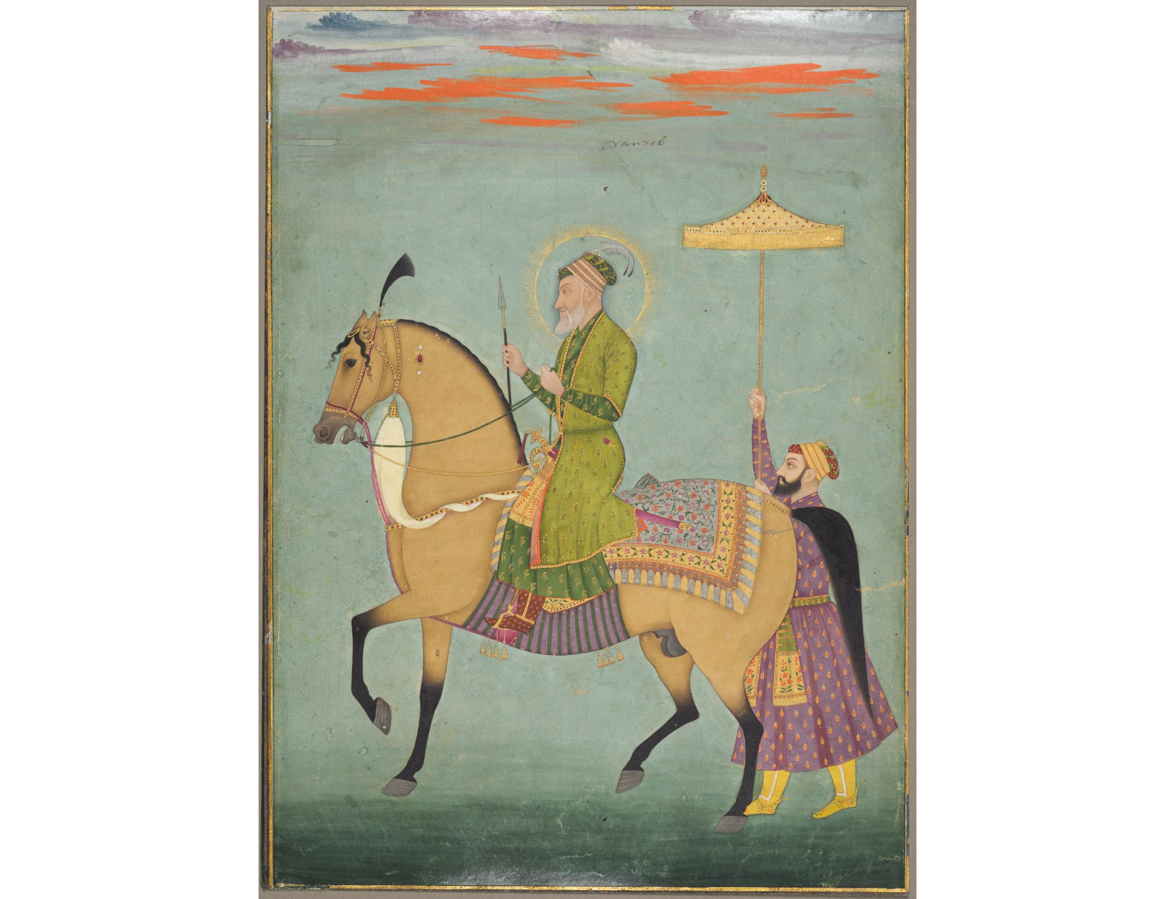 The Emperor Alamgir (reigned 1658–1707) on Horseback