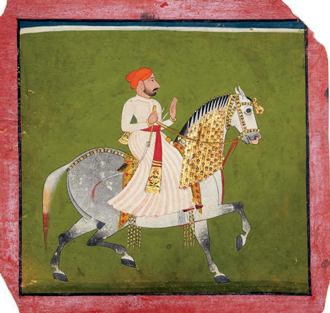 Arani Bahadur Ghoda (portrait of a horse)