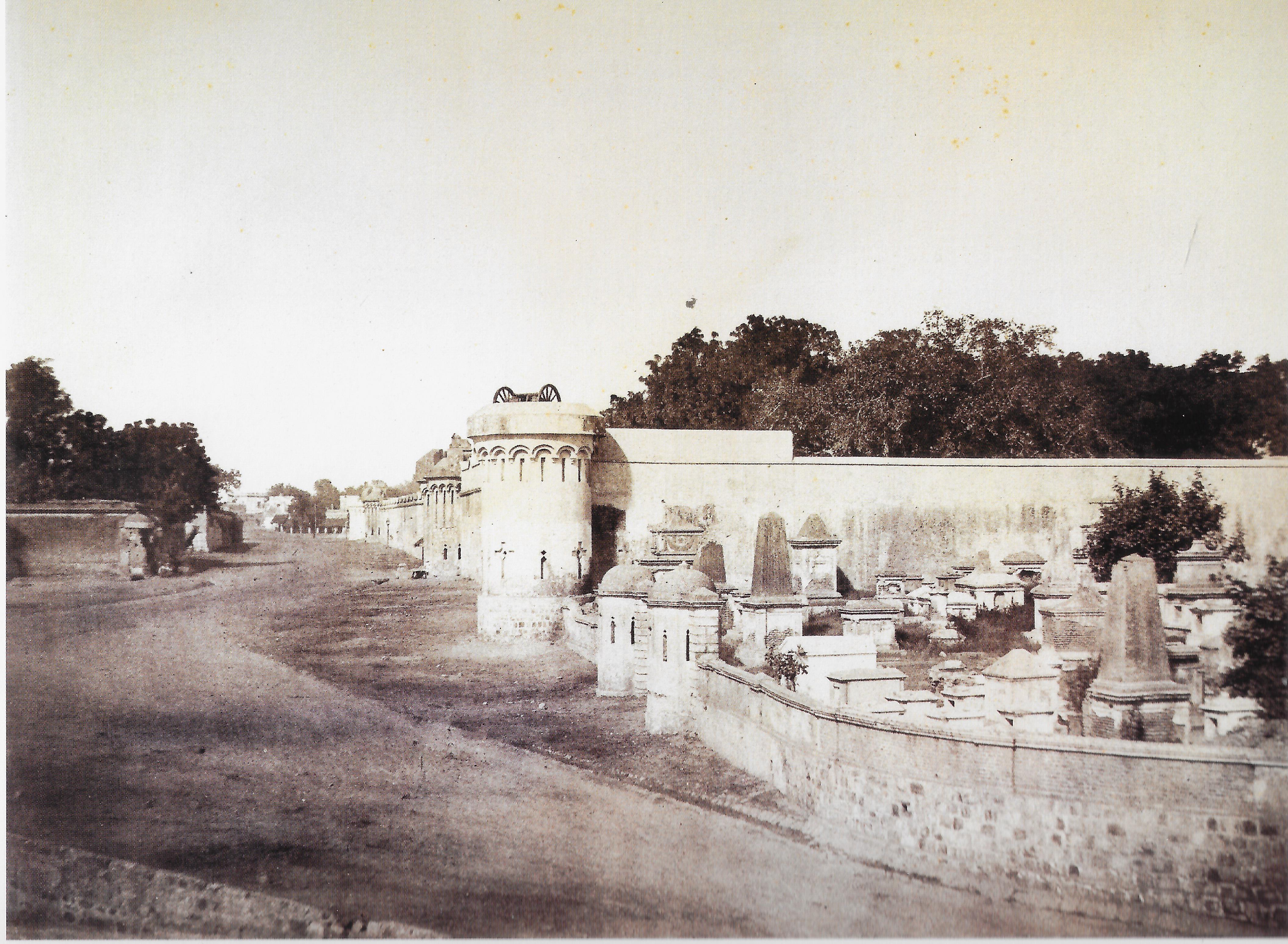 The Magazine and Christian Cemetry at Delhi