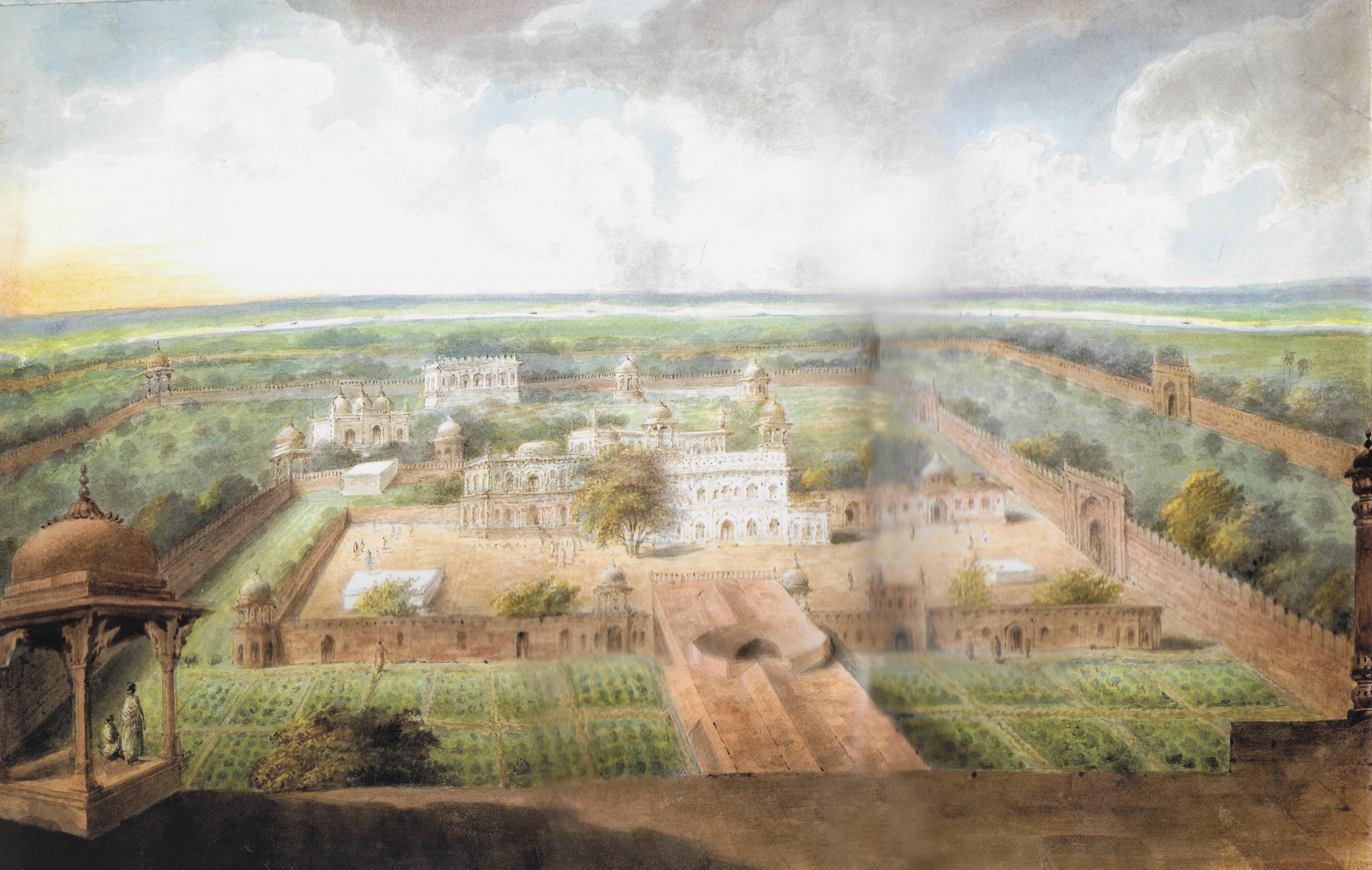 View of the Palace from the Lahore Gate