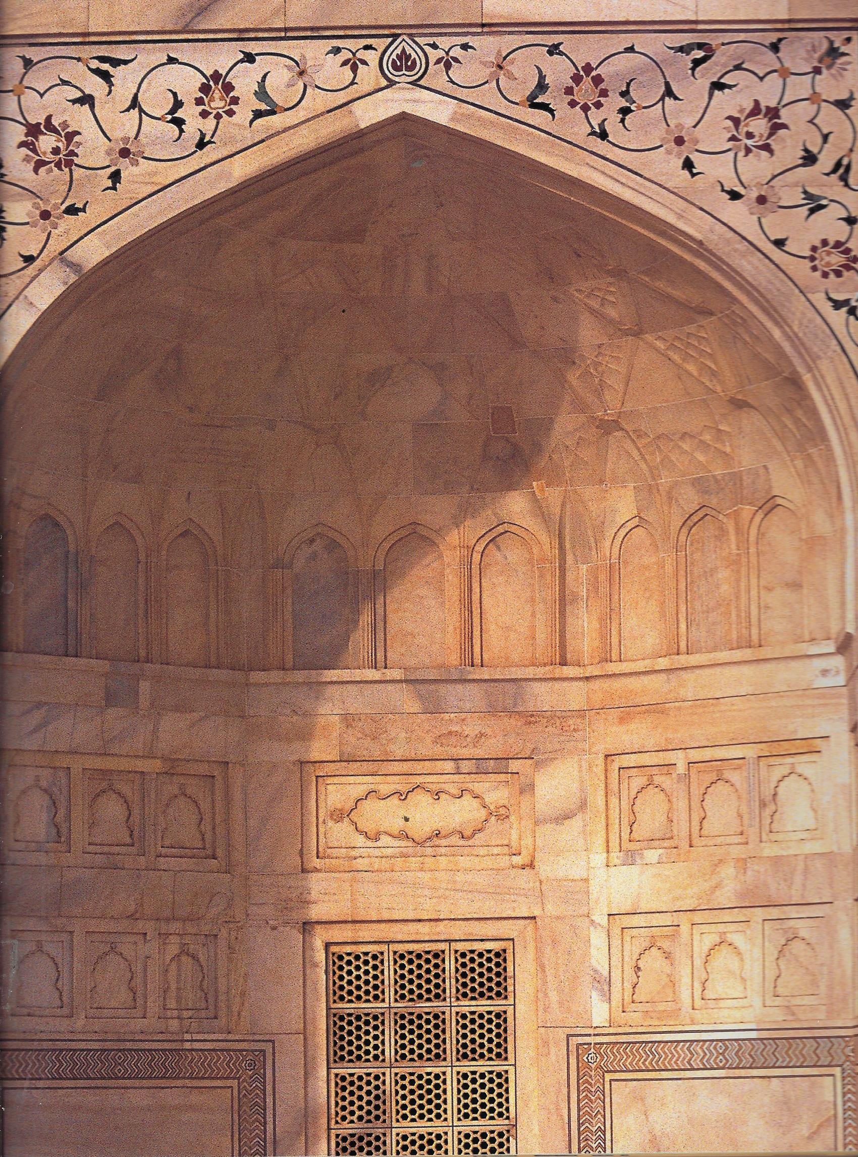 Arched Niche, Taj Mahal Agra