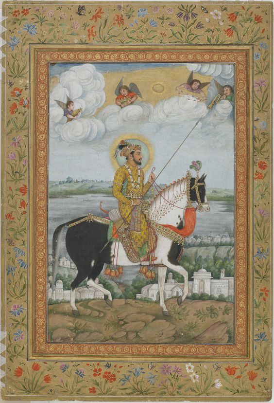 Equestrian Portrait of the Emperor Shah Jahan from the Kevorkian Album