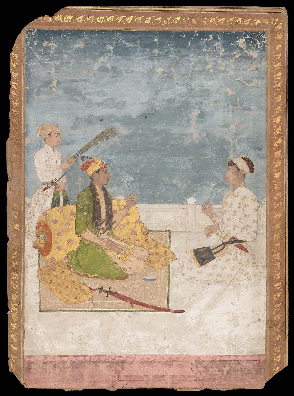 A Prince Having Audience