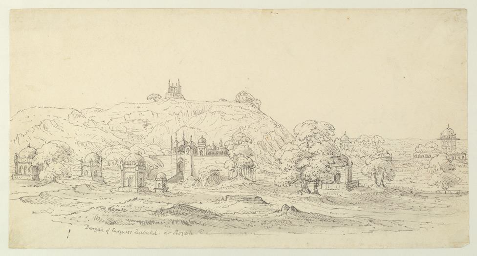 Tombs at Khuldabad - 1830