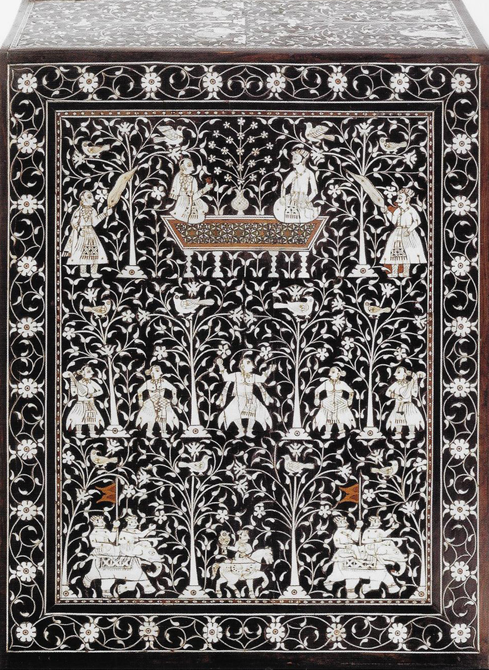 Cabinet Detail (Detail Of Top) Gujarat or Sindh