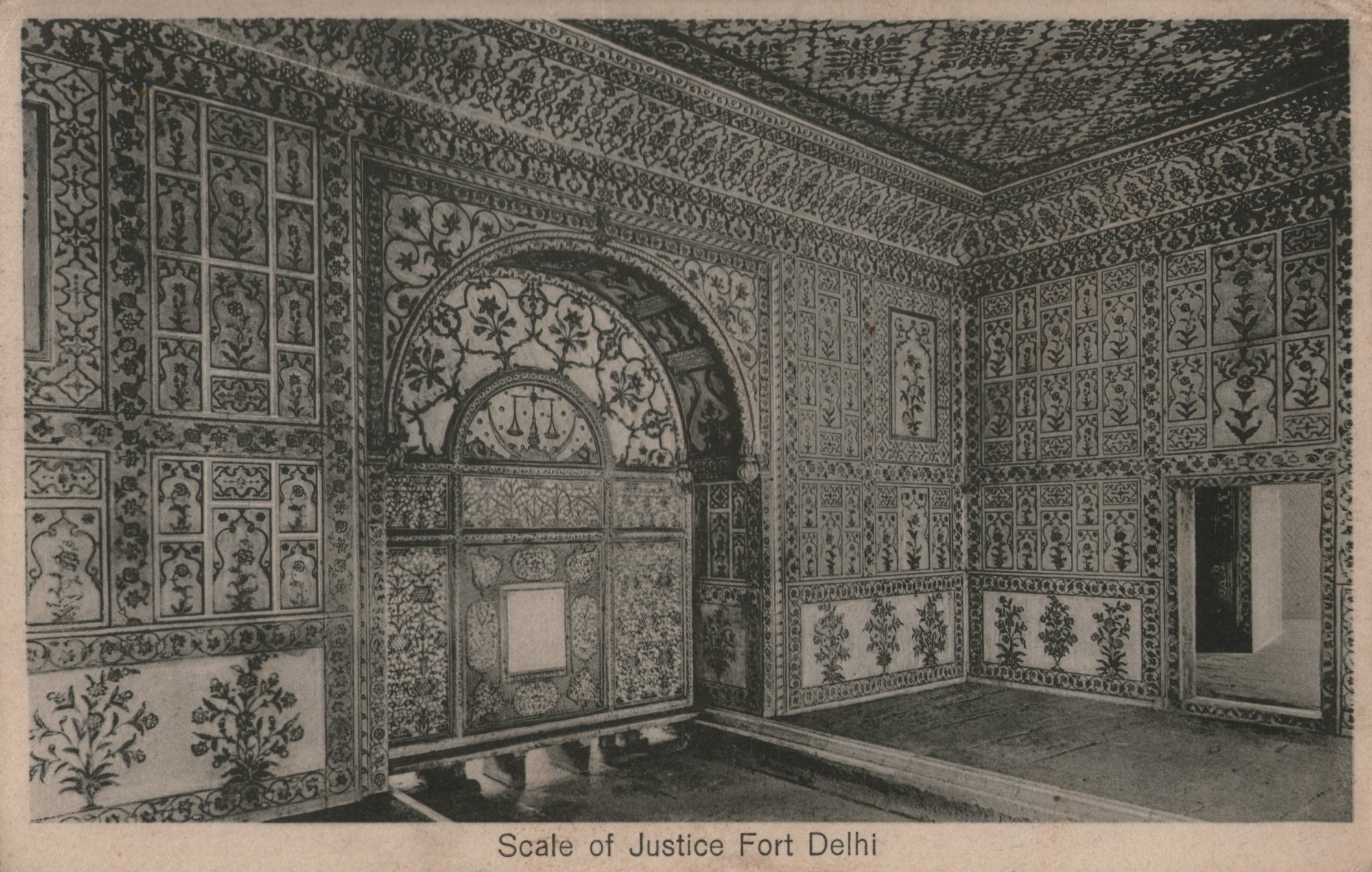 Scale of Justice, Fort Delhi