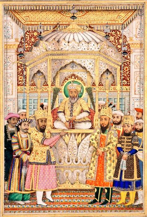 Bahadur Shah Zafar ascended the throne and became the Emperor