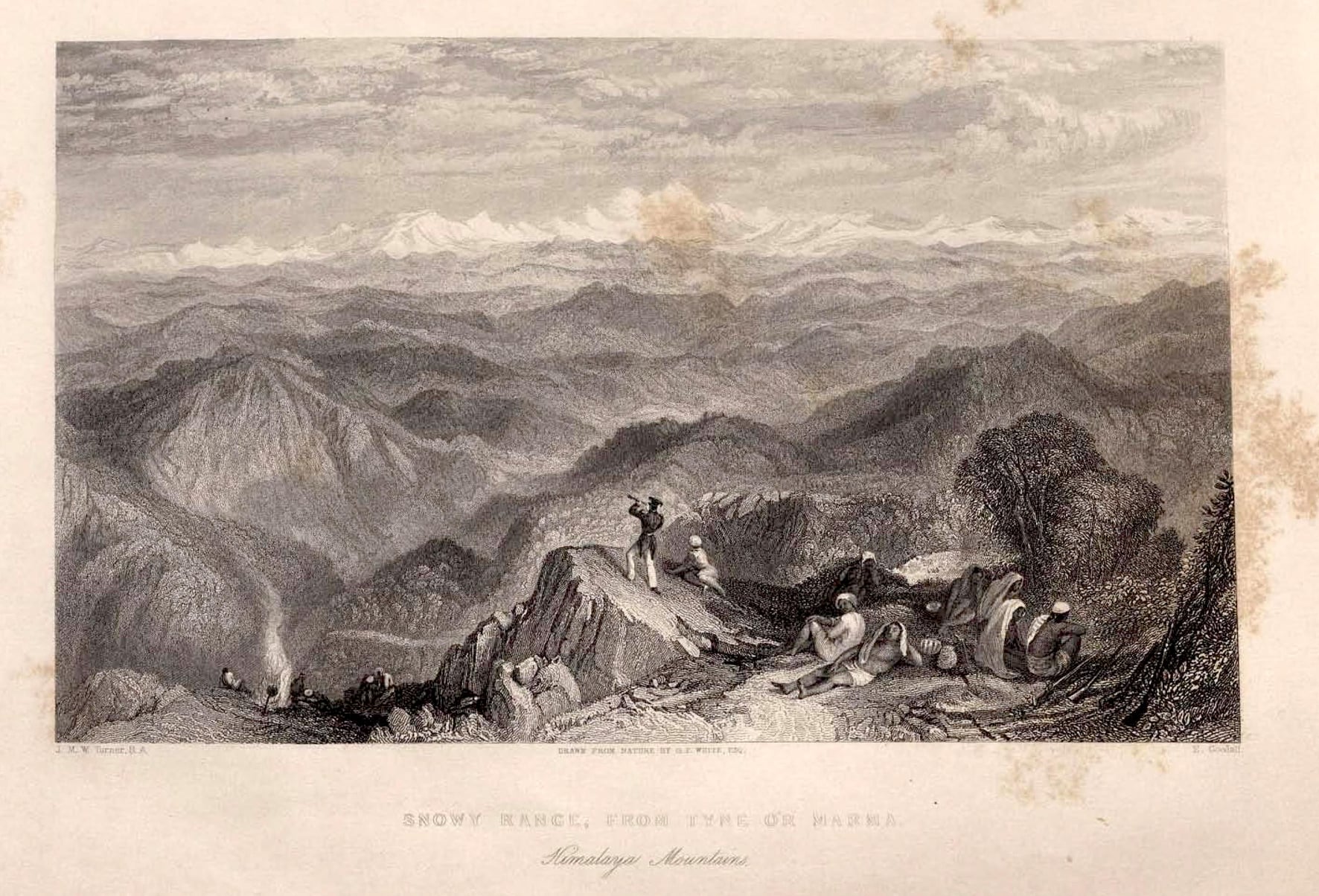 Illustration From: Digital Rare Book: HINDOSTAN - Its landscapes, palaces, temples and tombs By Emma Roberts Published by Fisher, Son & Co., London - 1845 Volume 1