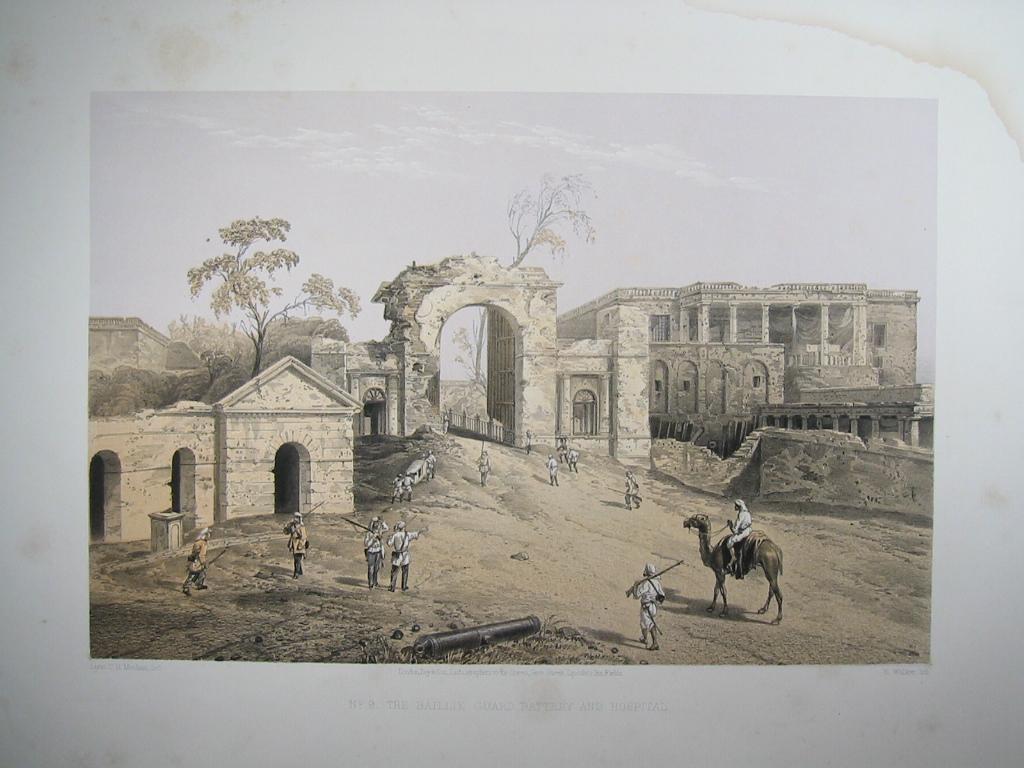 Bailey Guard Gate and Hospital, Residency, Lucknow