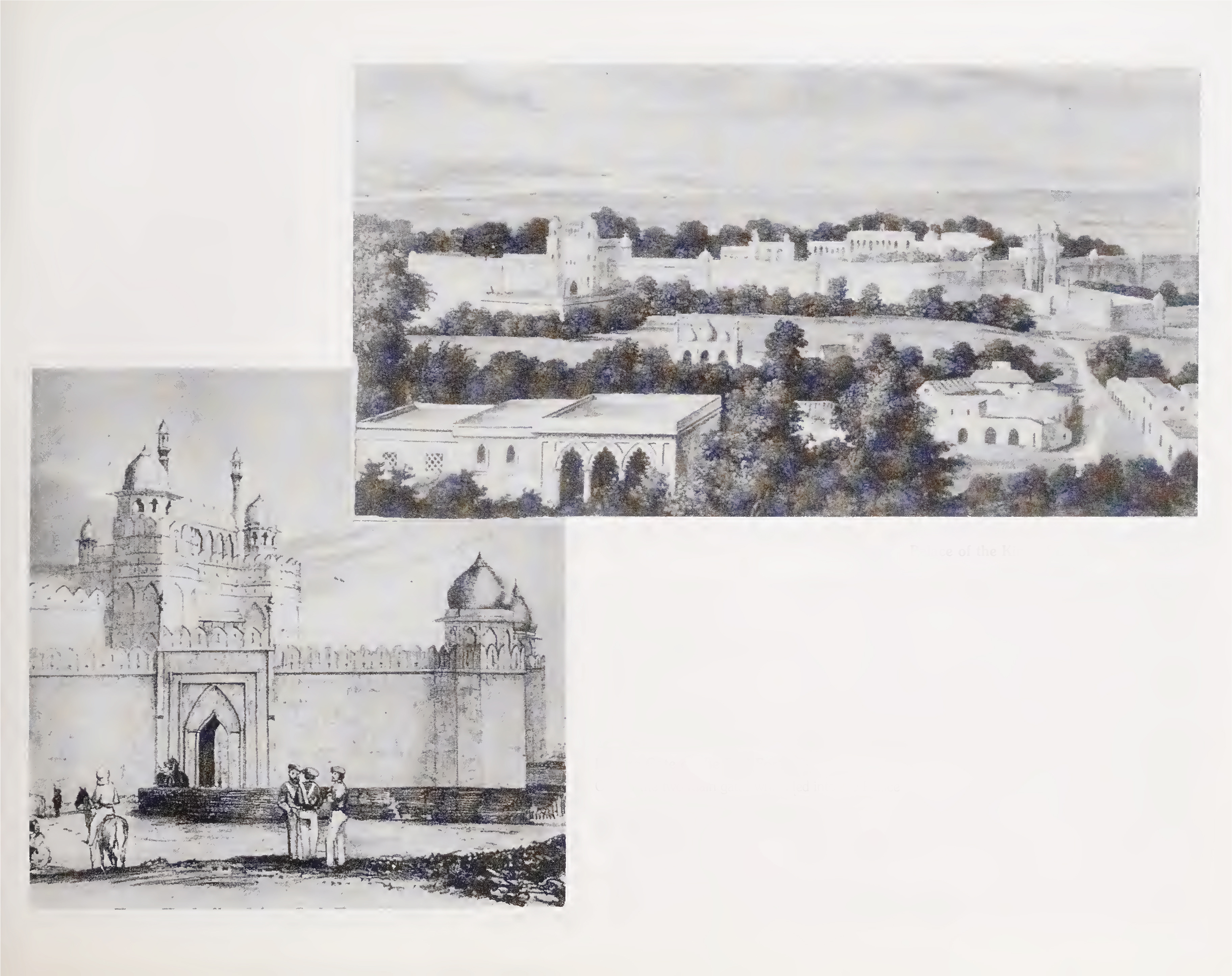 Lahore Gate of the Red Fort & Palace of the King of Delhi