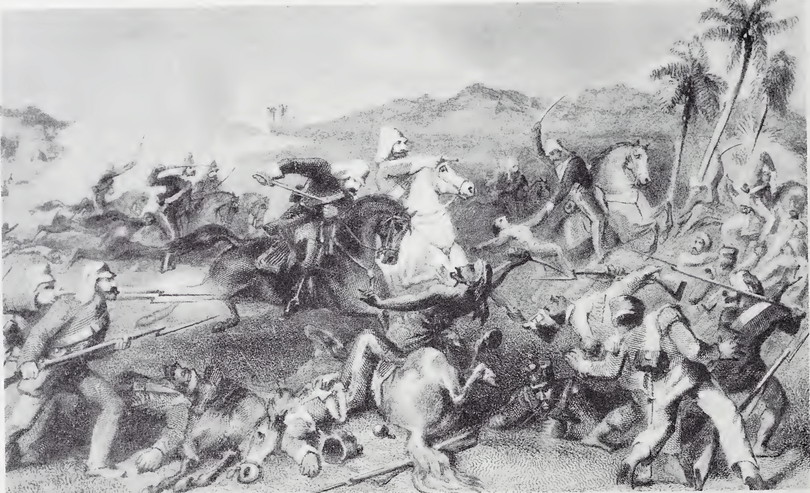 Attack on Sialkot Sepoys by Nicholson’s Irregular Cavalry