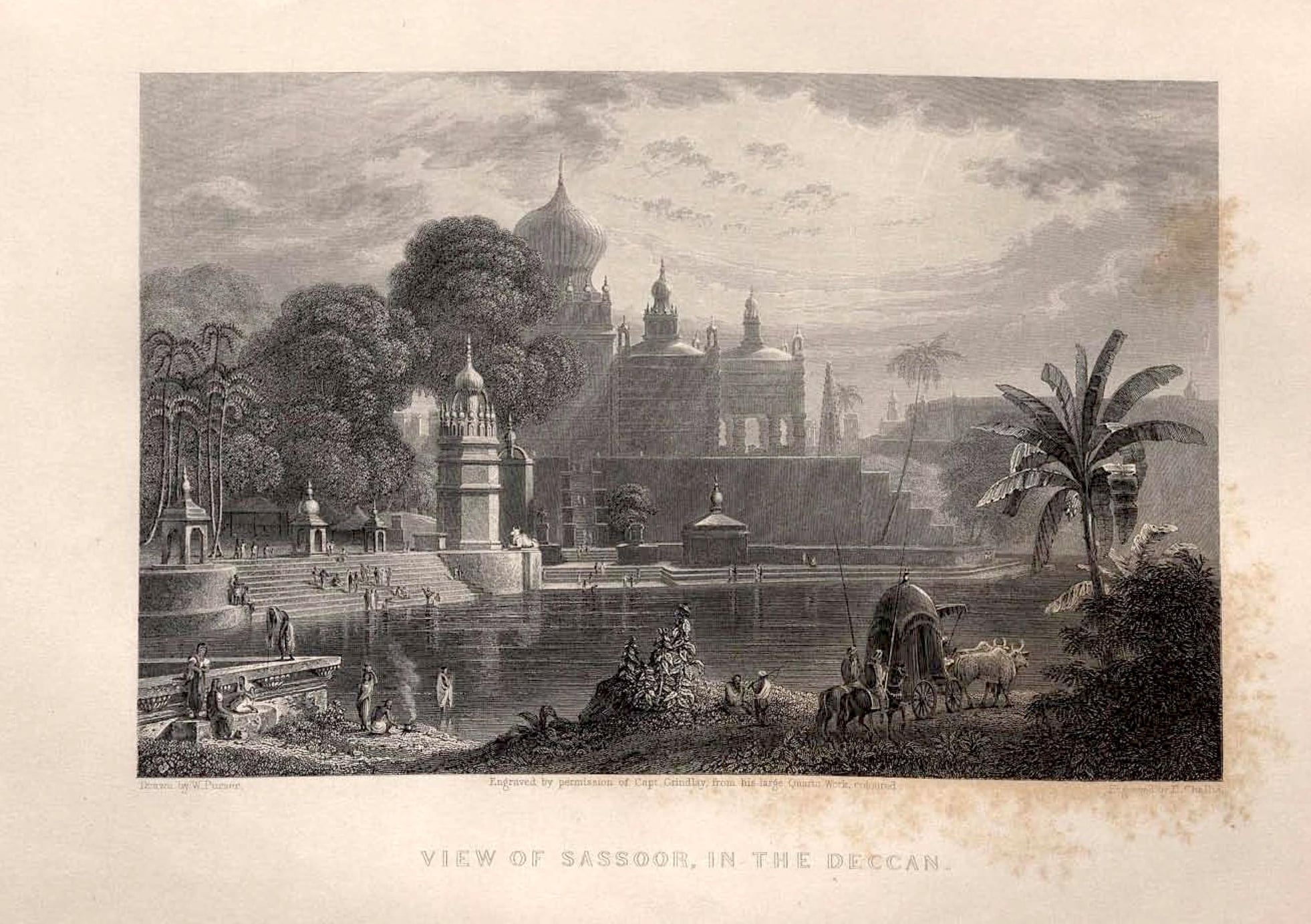 Illustration from the book: HINDOSTAN - Its landscapes, palaces, temples and tombs By Emma Roberts