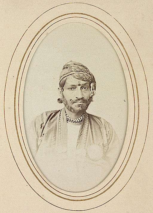 Portrait of Maharaja Sawai Ram Singh II of Jaipur